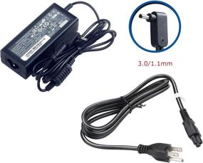 img 4 attached to High Quality SANISI 19V 2.37A 45W AC Adapter for Acer Aspire One Cloudbook AO1-131/431 & Chromebook 11/13/ R 11- Efficient Power Supply