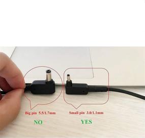 img 3 attached to High Quality SANISI 19V 2.37A 45W AC Adapter for Acer Aspire One Cloudbook AO1-131/431 & Chromebook 11/13/ R 11- Efficient Power Supply