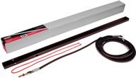 🚪 genie gen39026r garage door opener extension kit - compatible with 5-piece belt-drive tube rails - one size - metallic logo