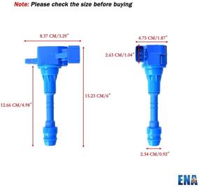 img 2 attached to 🚗 Набор из 6 катушек зажигания для Nissan Infiniti Suzuki Altima Frontier Maxima Murano Pathfinder Quest Xterra 3.5L 4.0L V6 - Замена UF349 C1406