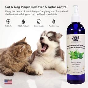 img 2 attached to 🐾 Natural Breath Freshener for Dogs and Cats - Oral Care Spray that Fights Plaque, Tartar, and Gum Disease Effortlessly