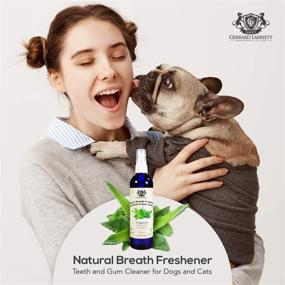 img 3 attached to 🐾 Natural Breath Freshener for Dogs and Cats - Oral Care Spray that Fights Plaque, Tartar, and Gum Disease Effortlessly