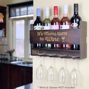 img 3 attached to 🍷 Unique and Funny Mom Gifts: GIFTAGIRL's It's Mom's Turn to Wine