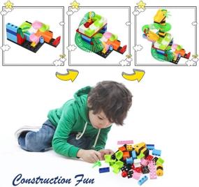 img 2 attached to Marble Building Blocks for Toddlers - BRICK STORY