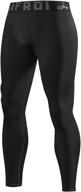 🩳 lafroi men's quick-dry compression fit tights leggings with secure waistband - ysk08 logo