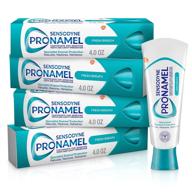 sensodyne pronamel toothpaste sensitive strengthen logo