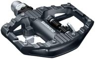 shimano pd-eh500 dual-sided urban cycling pedal for touring and daily riding logo