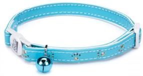 img 1 attached to 🐾 Sparkle Paw Cat Collar by SAVVY TABBY in Bluebird