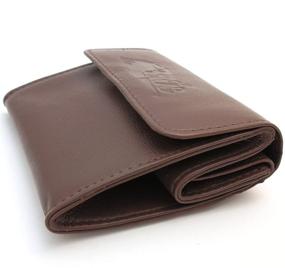 img 1 attached to Sheep Napa Leather Tobacco Pouch: Preserve Freshness with Rubber Lining
