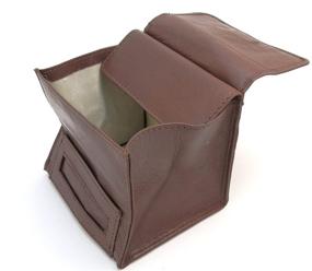 img 4 attached to Sheep Napa Leather Tobacco Pouch: Preserve Freshness with Rubber Lining