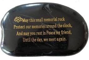 img 4 attached to 💝 Engraved Memorial Stone: A Thoughtful Memorial Gift to Cherish Forever