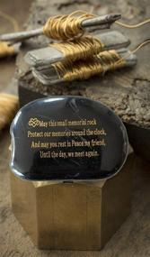 img 1 attached to 💝 Engraved Memorial Stone: A Thoughtful Memorial Gift to Cherish Forever
