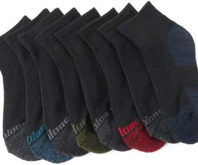 img 2 attached to 🧦 Performance Cushioned Quarter Socks (8 Pack) for New Balance Boys