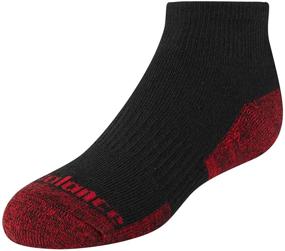 img 1 attached to 🧦 Performance Cushioned Quarter Socks (8 Pack) for New Balance Boys