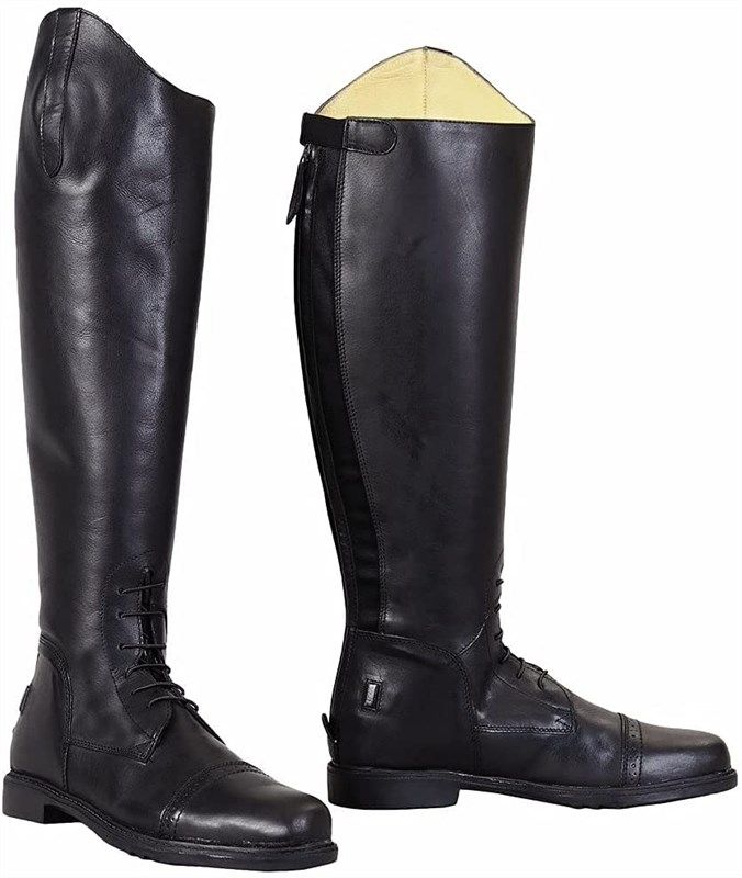 tuffrider baroque field boots black 로고