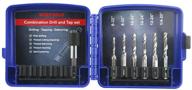 🔧 precise and versatile: nortools combination drill bits – 7-piece set logo