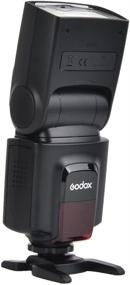 img 2 attached to 📸 Godox Wireless 433MHz GN33 Camera Flash Speedlite with Built-in Receiver: Compatible for Canon Nikon Sony Olympus Pentax Fuji DSLR Cameras with Diffuser, Filters, and USB LED - Ultimate Lighting Solution