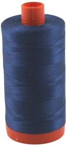 img 1 attached to 🧵 Aurifil Thread 2783: Large Spool of Medium Delft Blue Mako 50wt Cotton Thread - 1300m Length