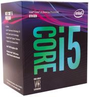 intel core i5-8600 6-core desktop processor 💻 up to 4.3ghz turbo boost lga1151 300 series 65w logo