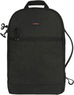 tourbon laptop backpack with durable nylon panniers logo