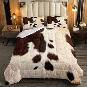 img 3 attached to Comforter Bedding Pillowcases Livestock Classic