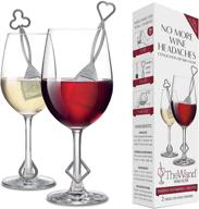 purewine wand purifier: banish wine allergies and headaches, restore wine taste - pack of 2 логотип