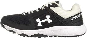 img 4 attached to 👟 Men's White Under Armour Baseball Trainer Shoes