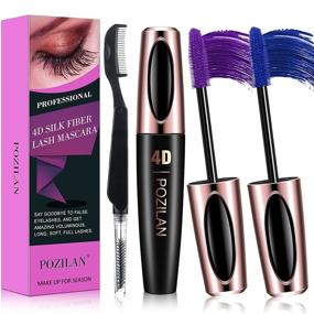 img 4 attached to Тушь для ресниц Pruple Waterproof Folding Eyelash