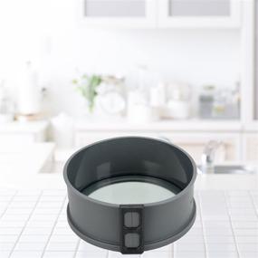 img 1 attached to 🍰 Versatile and Durable: Instant Pot Electric Pressure Cooker Springform Cake Pan with Tempered Glass Base and Non-Stick Silicone