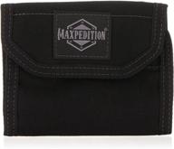 бумажник maxpedition 0253b cmc черный логотип