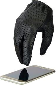 img 1 attached to 🧤 Motorcycle Black Touch Men's Accessories Hugger Glove Company - Gloves & Mittens