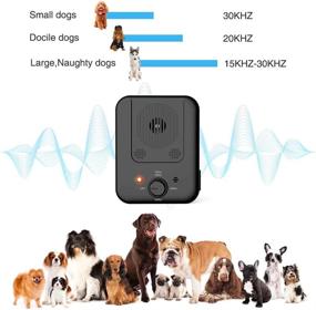 img 3 attached to 🐶 Kaiertcat Anti Barking Device: Ultrasonic Bark Control with Adjustable Level Sonic Bark - Up to 50 Ft. Range - Safe for Dogs