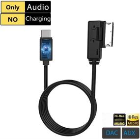 img 3 attached to 🔌 AMI to Type C AUX Cable MDI MMI Adapter: Compatible with Pixel 2 XL, U11/U12+, Moto Z2, S9/S8/N8 for A3/A4/A5/A6/S5/A8 with MMI 3G+ System (AUX Only, No Charging)