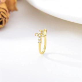 img 2 attached to Blocaci Rings Piercing Women Style Women's Jewelry