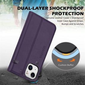 img 1 attached to SHIELDON Kickstand Blocking Shockproof Compatible Cell Phones & Accessories for Cases, Holsters & Clips