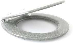 img 2 attached to Gelco 709563 Glitter Toilet Close Silver