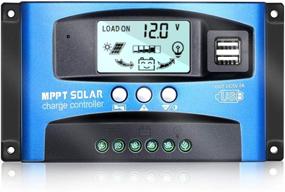 img 4 attached to 🌞 Enhance Solar Charging Efficiency with iSunergy MPPT Solar Charge Controller: 30A 12V/24V Auto Regulator with Dual USB Port and LCD Display for Lead Acid Batteries