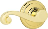 🔒 lido left-handed half-dummy lever: stay protected with microban antimicrobial in polished brass logo