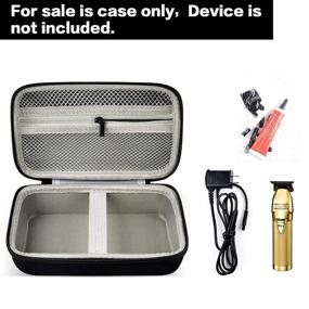 img 1 attached to 📦 Case Compatible for BaBylissPRO Barberology MetalFX Series: Protect Your FX787G/FX787RG/FX787S Outlining Trimmer and Charger with Box