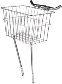 img 1 attached to 🚲 Wald 135 Front Bicycle Basket for Grocery (14.5 x 9.5 x 9, Silver)