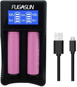 img 2 attached to 🔋 18650 Battery Charger with LCD Display - Universal Intelligent USB Charger for Li-ion/Ni-MH/Ni-Cd 18650 18490 18350 17670 17500 16340 (RCR123) 14500 A AA AAA AAAA (USB Charger)