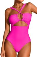 ioiom swimsuits: trendy 👙 waisted bathing monokini for women's clothing logo