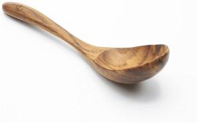 img 3 attached to 🥄 FAAY - Chinese Style Teak Soup Spoons, Handcrafted from Moisture-Resistant Teakwood, Healthy Wooden Spoon, Cutlery, Flatware
