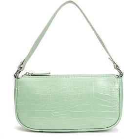 img 3 attached to Shoulder Almury Classic Crossbody Crocodile