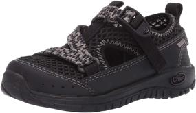 img 4 attached to Chaco ODYSSEY KIDS Chacoodyssey Kidsblack5 Women's Shoes