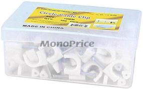 img 1 attached to Monoprice Circle Cable Clips 100Pcs