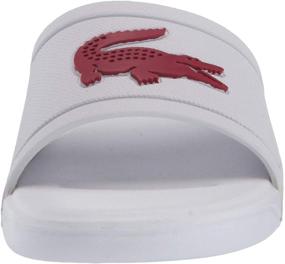 img 3 attached to 👟 Stylish and Comfortable: Lacoste Kids' L.30 Slides - Perfect for Little Feet