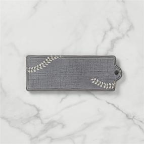 img 1 attached to 🍽️ Lenox Textured Neutrals Hors D'Oeuvre Board, 2.50 lbs, Taupe Grey Tones