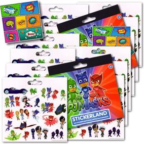 img 2 attached to 🌟 Готовьтесь к приключению с наклейками PJ Masks! Набор из 12 листов + 2 больших специальных комиксовых наклеек Pop Art Reward.