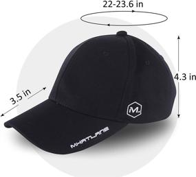 img 1 attached to 🧢 ENCOM Unisex Baseball Cap - Adjustable and Stylish Ball Hat for Outdoor Activities, Washable and Comfortable for Men